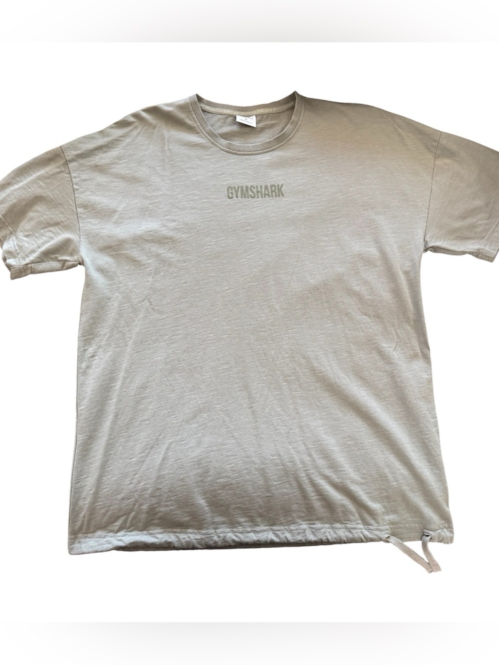 Gymshark Light Olive Crew Neck Short Sleeve Tee